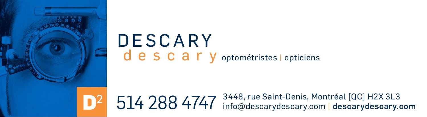 Descary Descary - Opticiens, Optométristes Bot for Facebook Messenger