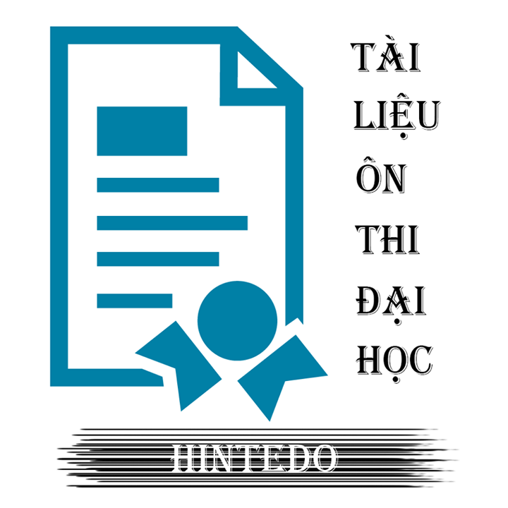 Hintedo - Tài Liệu Ôn Thi Đại Học Bot for Facebook Messenger