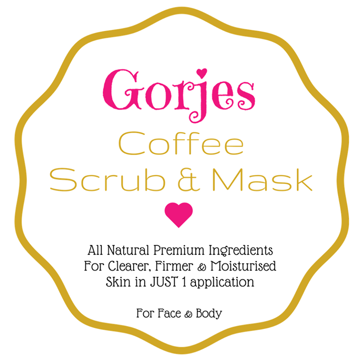 Gorjes Coffee Scrub & Mask Bot for Facebook Messenger