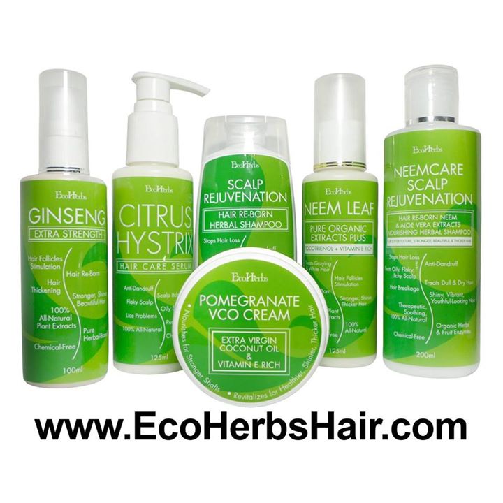 EcoHerbs Natural Hair Care - Singapore Bot for Facebook Messenger