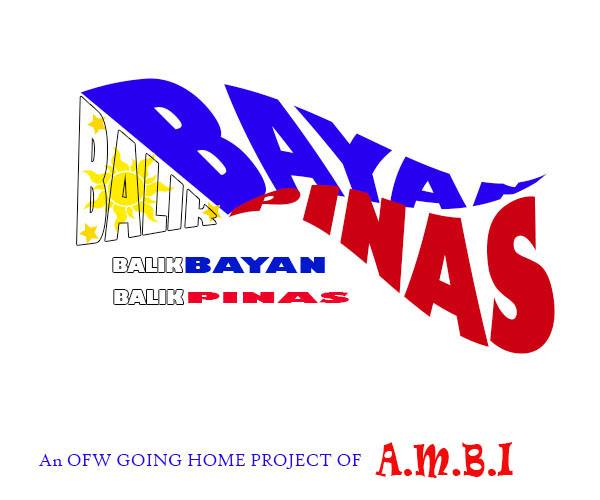 BALIK BAYAN BALIK PINAS an OFW GOING HOME Project of AMBI Bot for Facebook Messenger