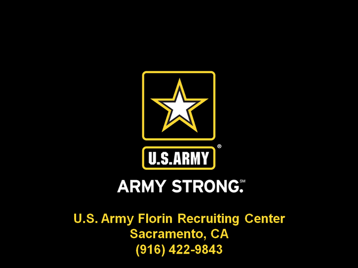 Florin U.S. Army Recruiting Center Bot for Facebook Messenger