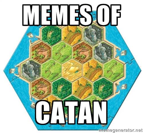 Memes of Catan Bot for Facebook Messenger