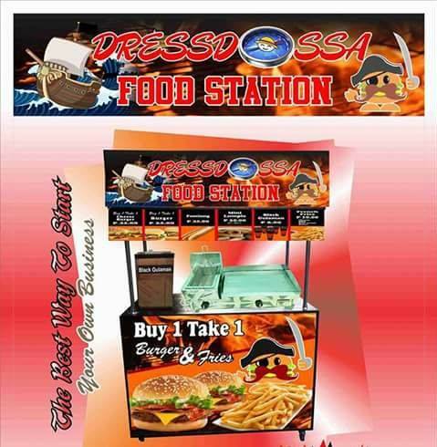 Dressdossa Food Station Bot for Facebook Messenger