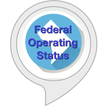 Federal Operating Status Bot for Amazon Alexa