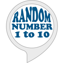 Random Number 1 to 10 Bot for Amazon Alexa