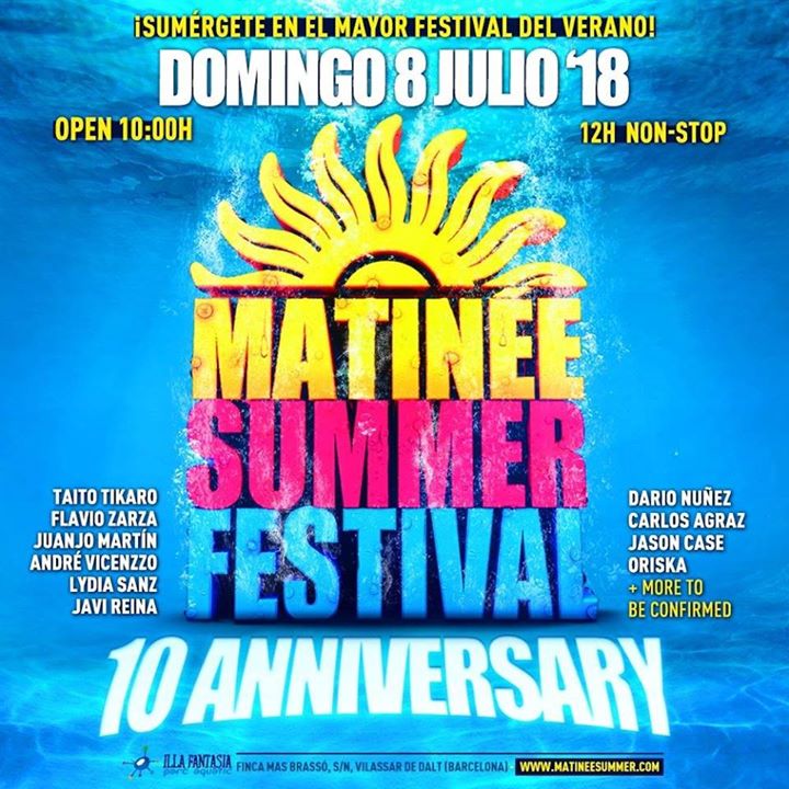 Matinée Summer Festival Bot for Facebook Messenger