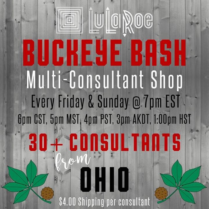 Buckeye Bash Multi-Consultant Shop Bot for Facebook Messenger