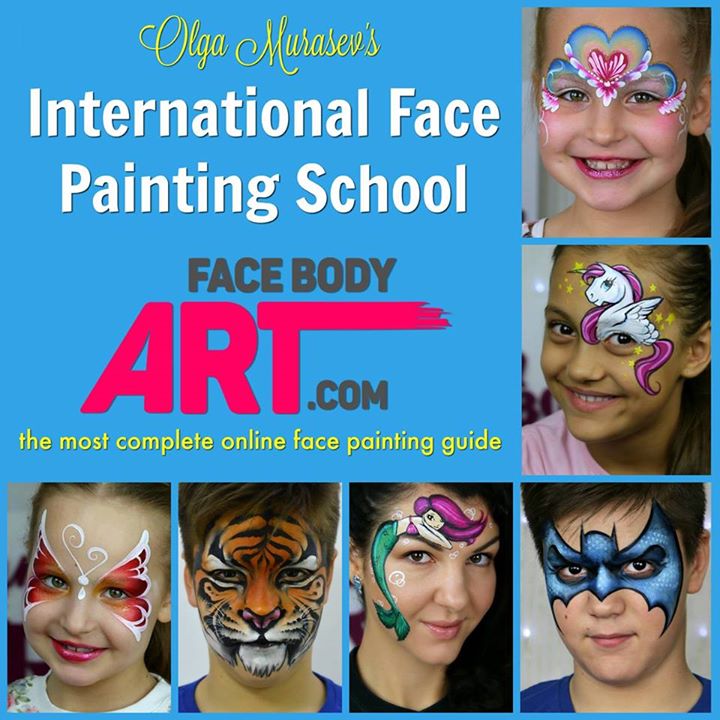Olga Murasev's International Face Painting School Bot for Facebook Messenger