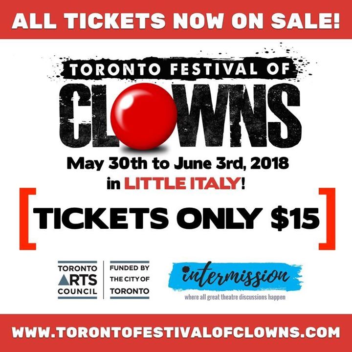 Toronto Festival of Clowns Bot for Facebook Messenger