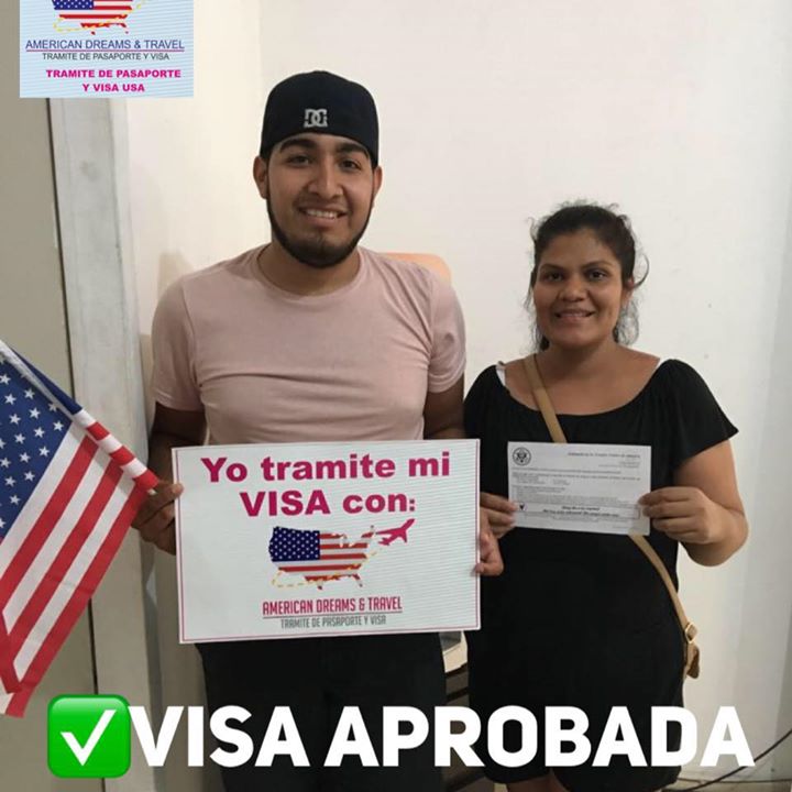Visa segura con American Dreams Bot for Facebook Messenger