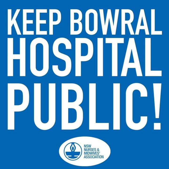 Bowral Hospital Branch NSWNMA Bot for Facebook Messenger