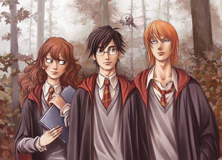 Study like Hermione Granger Eat like Ron Weasley Live like Harry Potter Bot for Facebook Messenger