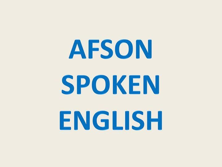 Afson Spoken English Bot for Facebook Messenger