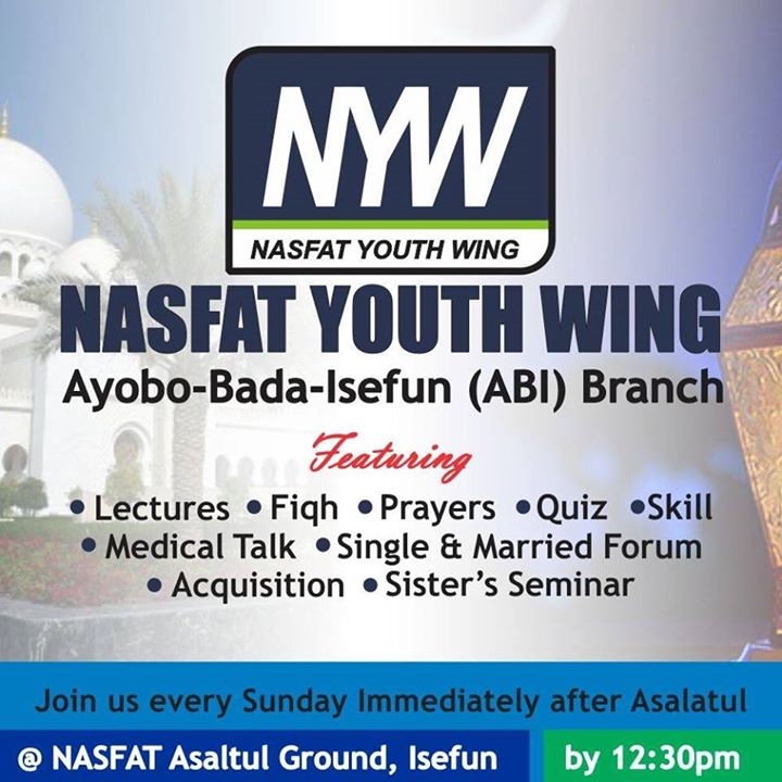 Nasfat Youth Wing Ayobo-Bada-Isefun
