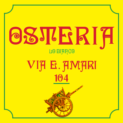Osteria Lo Bianco - Via E. Amari 104 Bot for Facebook Messenger