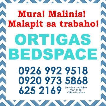 Bedspace Ortigas Bot for Facebook Messenger