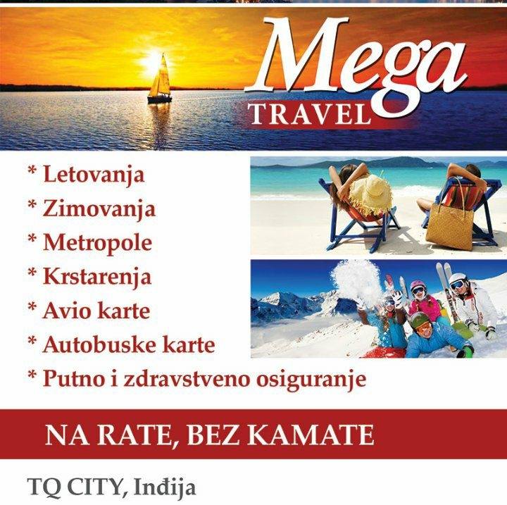 Mega travel Indjija Bot for Facebook Messenger