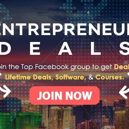 Entrepreneur Deals and Discounts Bot for Facebook Messenger